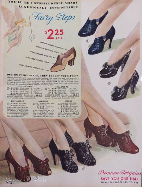 50s Shoes, 1930s Shoes, 1950s Shoes, American Duchess, Bags Online Shopping, Dr Shoes, Shoes Ads, Vintage Shoe, Historic Fashion