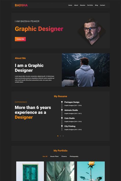 Graphics Designer Portfolio, Portfolio Design Ideas Student, Portfolio Ideas Design, Web Developer Portfolio Website, Portfolio Design Ideas, Ui Ux Designer Portfolio, About Page Design, Designer Portfolio Website, Portfolio Website Design Inspiration