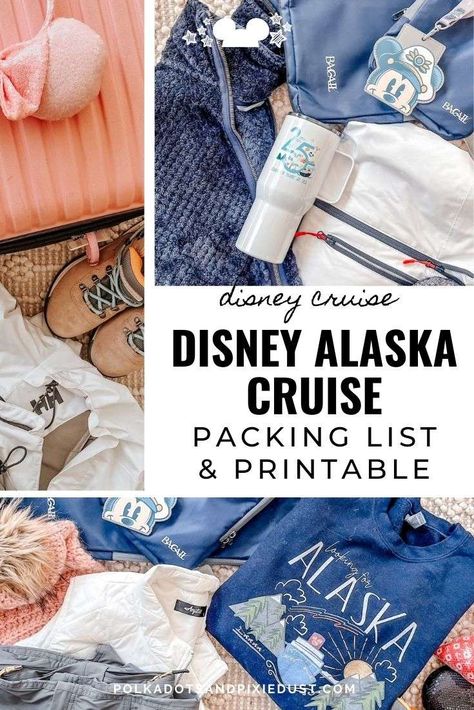 Cruise Packing List Kids, Disney Alaska Cruise, Packing List Free Printable, Free Printable Packing List, Alaska Packing List, Alaska Cruise Packing List, Disney Cruise Packing List, Alaska Cruise Packing, Disney Wonder Cruise