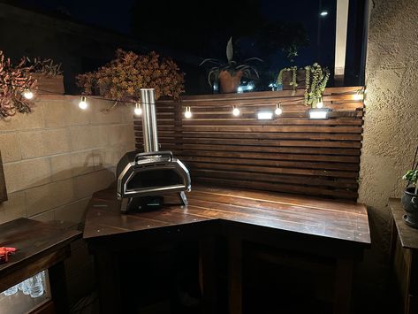 Ooni Karu 16 Pizza Station/table Outdoor Bar And Grill, Pizza Station, Garden Pizza, Diy Pizza, Outdoor Pizza, Outdoor Kitchens, Outdoor Bar, Outdoor Kitchen, Patio Garden