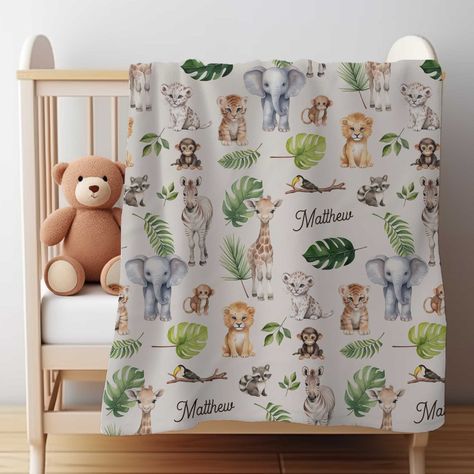 Wrap your little one in our adorable baby blankets! Perfect for snuggles, naps, and playtime, these cozy blankets are both stylish and practical. Choose from a variety of cute designs to suit your baby's personality. #babyblankets #cuteblankets #snuggletime #nurserydecor #babygifts #babyshower #newbornessentials #personalizedgifts #handmade #mommybloggers Blankets Baby, Cute Blankets, Safari Jungle, Watercolor Floral Pattern, Nursery Essentials, Baby Boy Blankets, Kids Blankets, Baby Comforter, Luxury Blanket