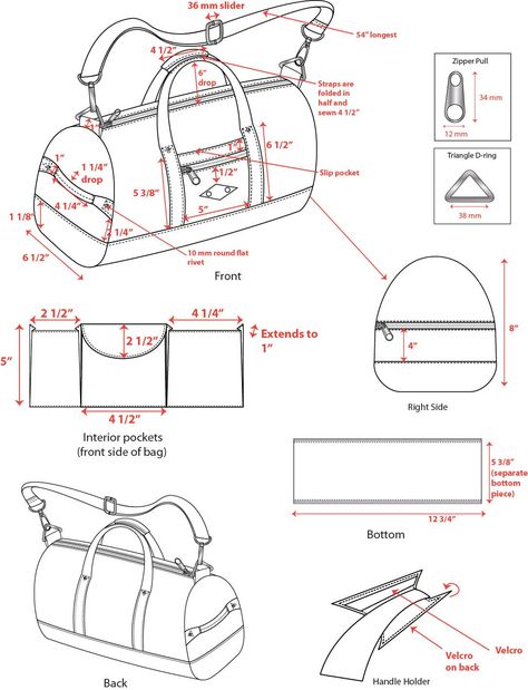 Tas Denim, Duffle Bag Patterns, Sac Diy, Leather Bag Pattern, Diy Bag Designs, Jewerly Designs, Trendy Sewing, Handbag Patterns, Jeans Bag