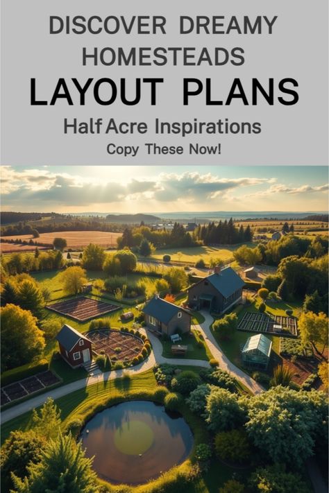 Half Acre Homestead Layout Plans Half Acre Homestead, 1 Acre Homestead Layout House Plans, Ranch Layout Farm, 20 Acre Homestead Layout, Mini Farm Layout, One Acre Homestead Layout, 5 Acre Homestead Layout, 1 Acre Homestead Layout, Acre Homestead Layout