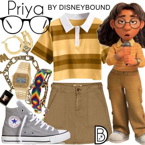 DisneyBound on Instagram: “Folks have noticed Priya is actually a Twilight fan, so the big question is…are you #teamedward or #teamjacob? 🧛‍♂️🐺🌙” Turning Red Disneybound, Turning Red Outfits, Disney Characters Outfits, Disney Character Outfits Spirit Week, Disney Costumes For Women, Movie Character Outfits, Casual Halloween Costumes, Mira Royal Detective, Witches And Warlocks