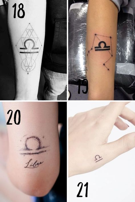 Libra Tattoo Ideas full of Balance and Beauty - TattooGlee Libra Daughter Tattoo, Libra Zodiac Tattoos For Women, Small Libra Tattoo, Balance Tattoo Ideas, Libra Tattoo Ideas For Women, Tattoo Balance, Libra Scale Tattoo, Libra Tattoo Ideas, Libra Sign Tattoos