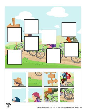 Puzzle For Kids Preschool, Puzzle Activities For Kids, Good Habits For Kids, Missing Puzzle Piece, Summer Puzzle, Preschool Puzzles, Preschool Activities Printable, Free Printable Puzzles, Puzzle Activity