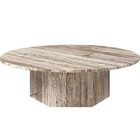 Epic Coffee Table | GamFratesi | GUBI | SUITE NY Greek Columns, Danish Modern Furniture, Travertine Coffee Table, Custom Chandelier, Roman Architecture, Metal Side Table, European Furniture, Wood Console Table, Marble Coffee Table