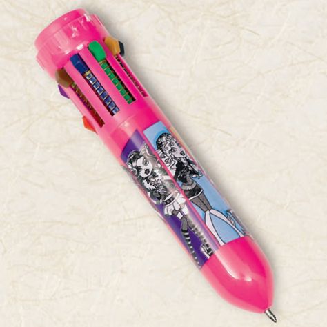 10 color pens Monster High Birthday Party, Images Hello Kitty, Childhood Memories 90s, Monster High Party, Childhood Memories 2000, Color Pen, Kids Memories, Easter Basket Fillers, Basket Fillers