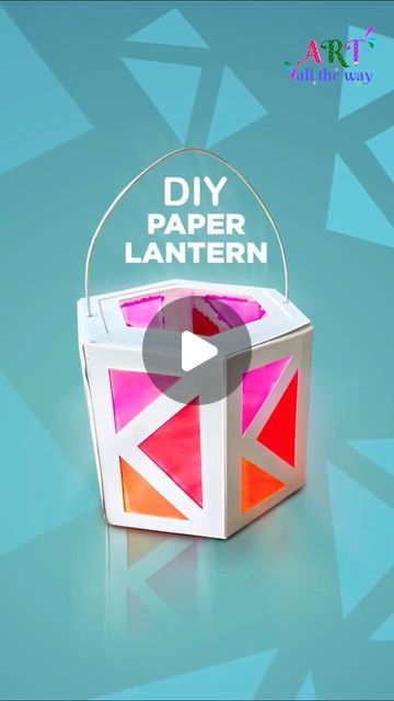 Art All The Way on Instagram: "How to make Paper Lantern | Paper Lantern Decoration | Home Decor | Paper Crafts | Wall Hangings | Art All The Way  #DIYpaperlantern #craftideas #easycraft #kidscrafts" Crafts Wall Hangings, Making Lanterns, Lantern Crafts For Kids, Wall Hangings Art, Lantern Crafts, Lantern Paper, Diy Lantern, Paper Lantern Decor, Paper Lanterns Diy