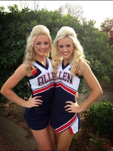 #JamieAndries of Allen High School Cheer!  For more high school cheerleading go to http://www.ushss.com Jamie Andries, High School Cheerleading, High School Story, School Cheerleading, Cheerleading Stunt, School Cheer, High School Cheer, Cheers Photo, Cheerleading Bows