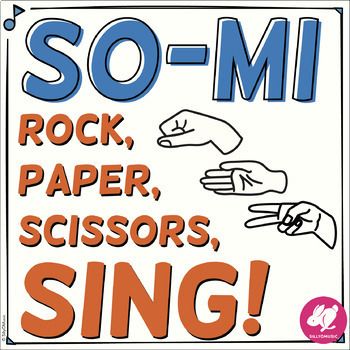 Rock, Paper, Scissors, SING! Sol-Mi FREEBIE! Sight Singing, Solfege, Music Lesson Plans, Music Ed, Music Student, Rock Paper Scissors, Music Activities, Music Centers, Music Class