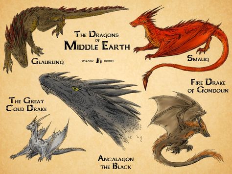 Dragons of Middle Earth Middle Earth Dragons, Dragons Of Middle Earth, Smaug Dragon, Earth Dragon, Middle Earth Shadow, Misty Eyes, Dragon Names, Middle Earth Art, Dnd Dragons