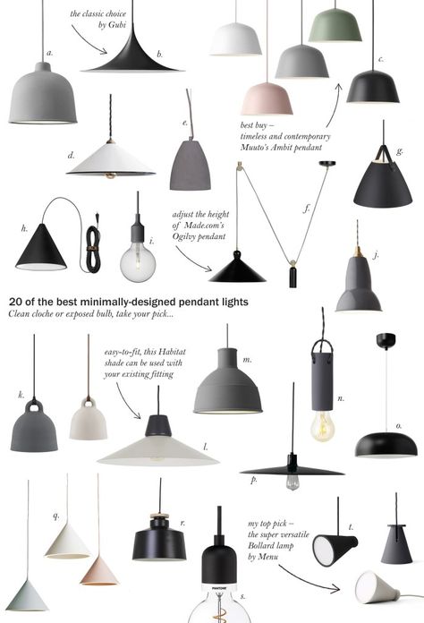 20 of the best minimal pendant lights - cate st hill Minimalist Dekor, Minimal Pendant, Deco Luminaire, Living Modern, Ceiling Shades, Kitchen Pendants, Kitchen Pendant Lighting, Chandelier Design, Decor Minimalist