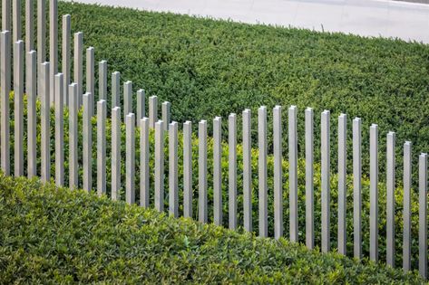 Vanke Wuxi·Four Seasons City by MPG Group – mooool Spanish Fence, Urban Square Design, Kindergarten Landscape, Spanish Landscaping, Chinese Landscape Design, Gallery Entrance, Landscape Fence, Landscape Engineer, Landscape Furniture