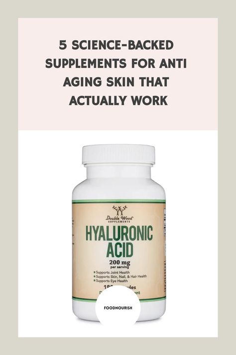 Science-backed supplements like collagen peptides and astaxanthin combat skin aging - discover how to keep your skin youthful. Reverse Aging Skin, Skin Supplements, Slow Aging, Reduce Hyperpigmentation, Dna Repair, Anti Aging Skin, Anti Aging Supplements, Skin Collagen, Skin Aging