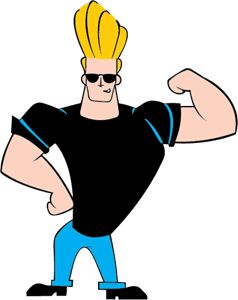 Johnny Cartoon, Johnny Bravo Cartoon, 90s Cartoon Characters, Cartoon Network Characters, Johnny Bravo, Classic Cartoon Characters, 90s Cartoons, Cartoon Painting, 90s Cartoon