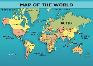 World Map with Country - Mocomi Kids Free Printable World Map, World Map Picture, World Geography Map, World Map Painting, World Map Photo, World Map With Countries, Map Photo, Kids World Map, Flat World