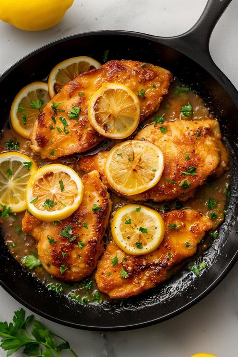 This Chicken Francese recipe combines tender, lightly battered chicken with a delicious lemon-butter sauce. The dish is elegant yet easy to prepare, making it perfect for both weeknight dinners and special occasions. Chicken Francaise Recipe Best, Chicken Francaise Recipe, Chicken Francese Recipe, Chicken Francaise, Battered Chicken, Cutlet Recipes, Chicken Boneless Breast Recipes, Chicken Francese, Chicken Fricassee