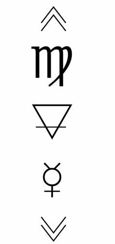 virgo, earth, mercury Story Symbol, Virgo Tattoo Ideas, Tattoo Ideas Symbols, Tattoo Virgo, Maria Tattoo, Hades Persephone, Virgo Tattoo Designs, Virgo Constellation Tattoo, Science Tattoo