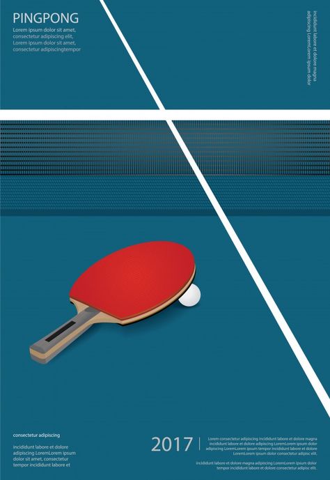 Ping pong poster template illustration P... | Premium Vector #Freepik #vector #banner #flyer #poster #templates Ping Pong Poster, Ping Pong Illustration, Table Tennis Poster, Sports Aesthetics, Tennis Graphic, Ping Pong Games, Blank Certificate Template, Tennis Posters, Free Certificate Templates