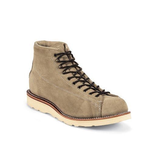 Chippewa 5" SAND SUEDE LACE-TO-TOE BRIDGEMEN Work Boots For Men, Snake Boots, Gentleman Shoes, Work Boots Men, Boots For Men, Suede Lace, Denim Outfit, Work Boots, To Meet