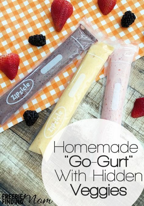 Go Gurt, Kids Homemade, Snacks For Kids, Hidden Veggies, Vanilla Greek Yogurt, Fun Snacks For Kids, Real Fruit, Good Healthy Snacks, Homemade Snacks