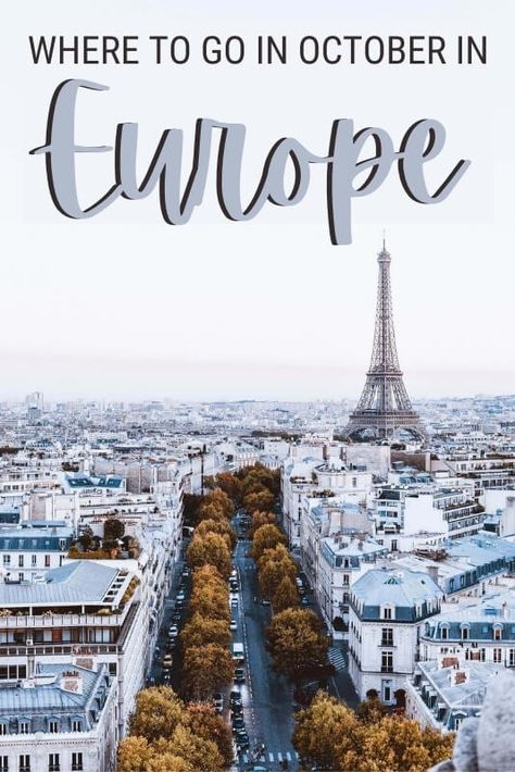 26 Best Places To Visit In October In Europe 4 Days In Paris, One Day In Paris, Things To Do In Paris, Paris Itinerary, Paris Travel Tips, Paris Travel Guide, Paris Vacation, Cities In Europe, Visit Paris