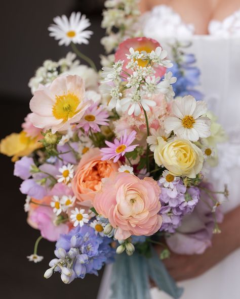 Jack & Shania ✨ Photographer + Videographer @figtreepictures Venue @summergroveestate Celebrant @melissa_price_mpm_and_co Florist @beesblossomsfloralstudio Dress @luvbridal Suit @mjbale Makeup @katedevlin Hair @amyspryhair Cake @vegandelightsbyjane Accessories @thewholebride @tweedcoastweddings Spring Bouquet Flowers, Bouquet Shapes, Sunset Bouquet, Moody Bouquet, Wild Flowers Bouquet, Spring Wedding Florals, Bright Wedding Bouquet, Summer Wedding Flowers, Spring Flower Bouquet