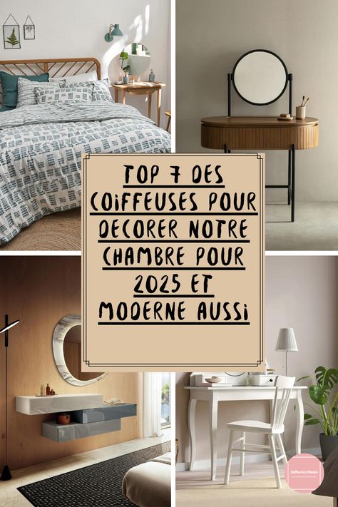 La coiffeuse revient comme l'une des tendances de 2025 et est le nouveau joyau de la chambre moderne  Cette pièce, polyvalente et aux possibilités pratiques et décoratives, revient dans la chambre, prête à trouver sa place dans notre quotidien, nous offrant un espace pour nous-mêmes.  La coiffeuse revient dans la chambre en revendiquant un rôle de premier plan pour créer un véritable plus dans la chambre. Diy Home Decor, Blogging, Home Diy, Coin, Home Decor, Home Décor