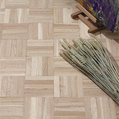 Parkay Flooring, Renovation Parquet, Flooring Parquet, Foyer Flooring, Wood Parquet Flooring, Wood Parquet, Flooring Inspiration, Art Deco Home, Parquet Flooring