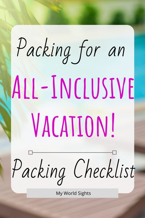 What To Pack For All Inclusive Resort, All Inclusive Resort Packing List, Punta Cana Packing List, Packing For All Inclusive Resort Mexico, Cuba Packing List All Inclusive, All Inclusive Packing List Punta Cana, All Inclusive Resort Packing List Mexico, Resort Packing List, Jamaica All Inclusive