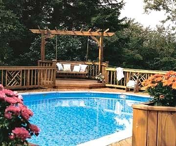 Above ground pool is the most efficient option when it comes to building a pool. But before start building and taking care of it, here is everything you need to know about above ground pool. Above Ground Pool Landscape, Piscina Pallet, Living Pool, Swimming Pool Landscaping, Pool Landscape, Pool Landscape Design, Above Ground Pool Landscaping, Above Ground Pool Decks, Dream Yard