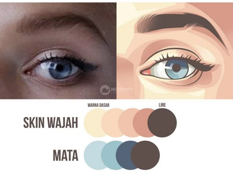 Face Color Palette Digital Art, Skin Tone Color Palette Anime, Vector Art Skin Color Palette, Vector Portrait Tutorial, Photoshop Painting Tutorial, Portrait Illustrator, Portrait Painting Tutorial, Vector Portraits, Digital Painting Photoshop