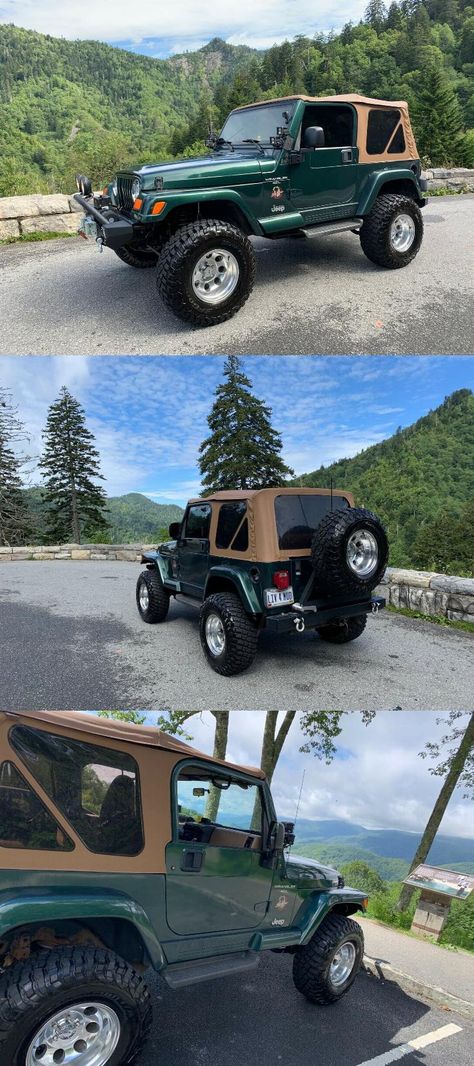 Classic Jeep Wrangler, Jeep Wrangler Tj Ideas, Jeep Tj Ideas, Vintage Jeep Aesthetic, Vintage Jeep Wrangler, Cool Jeeps Wrangler, Jeep Tj Sahara, Old Jeep Wrangler, 2023 Jeep Wrangler Willys