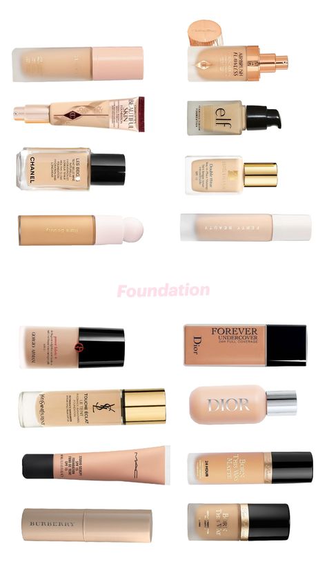 #foundation #makeup #make-up #make up Makeup Lipgloss, Hollywood Makeup, Makeup Idea, Makeup Aesthetic, Foundation Makeup, No Foundation Makeup, Makeup Foundation, Makeup Brands, Aesthetic Makeup