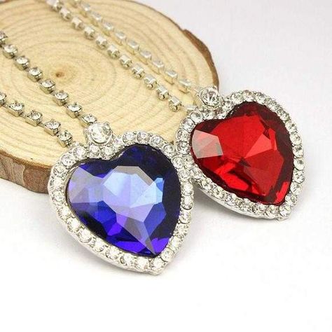 Royal blue heart