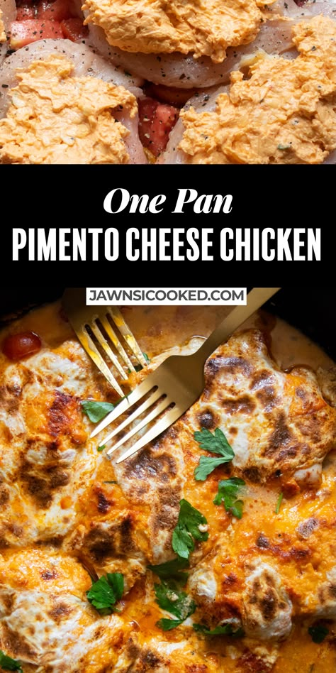 Pimento Cheese Chicken Dip, Chicken Pimento Cheese, Recipes That Use Pimento Cheese, Meals With Pimento Cheese, Pimento Cheese Baked Chicken, Pimento Cheese Stuffed Chicken, Pimento Cheese Casserole, Recipes Using Pimentos, Honey Pepper Pimento Chicken Sandwich