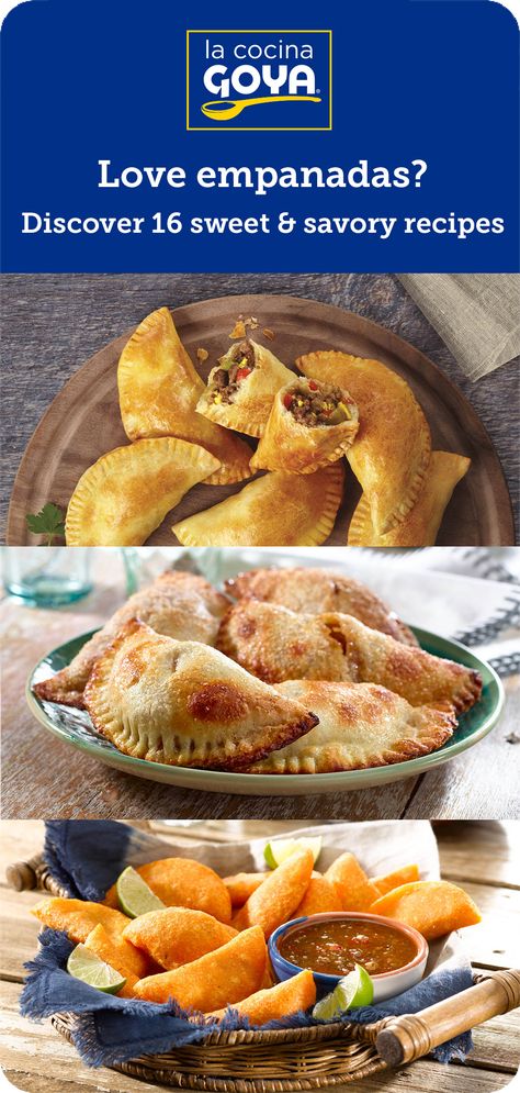 Goya Empanadas Recipe, Guava Cream Cheese, Chicken Empanada Recipe, Cheese Empanadas Recipe, Empanada Recipes, Goya Recipe, Easy Empanadas Recipe, Mini Empanadas, Chicken Empanadas