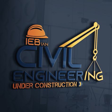 Civil Engineering Logo by engrajoy5135-273699 - Designhill Civil Logo Design, Civil Construction Logo Design, Civil Engineering Logo Design, Civil Engineering Logo Design Ideas, Logo Genie, Civil Logo, Mechanical Engineering Logo, Civil Engineering Logo, Engineer Logo