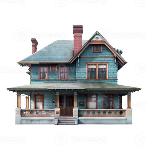 Cape Cod house isolated on transparent background Cape Cod Architecture, Cape Cod House Exterior, House Png, Cape Cod House, Sims Ideas, Architectural Styles, Cityscape Photos, Sims House, Nature Backgrounds