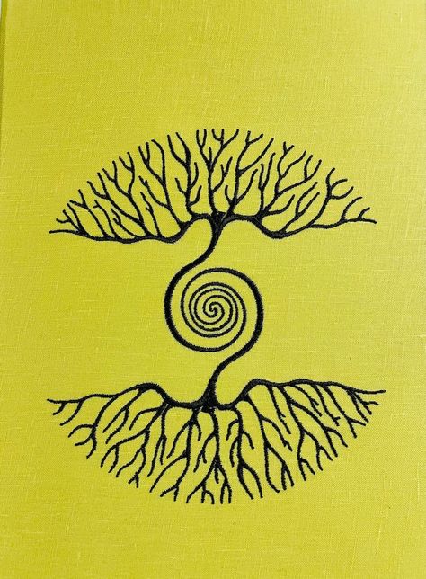 As Above so Below: Tree of Life Altar Cloth - Etsy Canada As Above So Below Tree, Geometric Line Tattoo, As Above So Below, Tree Of Life Art, Geometric Tattoo Design, Tattoos For Black Skin, Tree Of Life Tattoo, Dream Symbols, Spine Tattoos