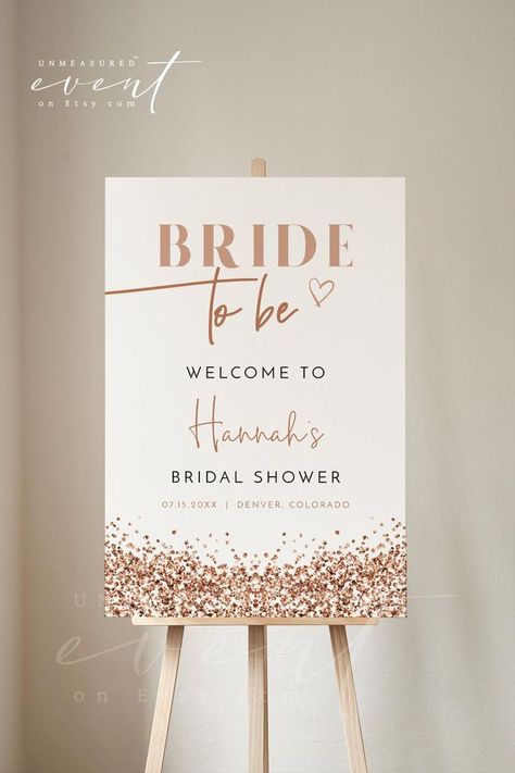 Diy Decor For Bridal Shower Party Ideas, Shower Party Ideas Bridal, Bridal Showers At Home Decorations, Modern Bridal Shower Ideas Decoration, Hens Party Welcome Sign, Hen Do Welcome Sign, Hen Party Sign, Bridal Shower Sign Ideas, Bride Decoration Ideas