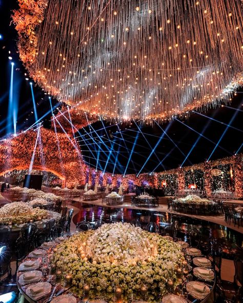 Lebanese Wedding, Wedding Hall Decorations, Dream Wedding Decorations, Luxury Wedding Decor, Wedding Decor Ideas, Venue Decorations, Wedding Venue Decorations, Wedding Stage Decorations, Luxury Wedding Venues