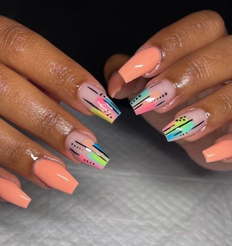 Acrylic Nails Summer, Almond Acrylic, Fancy Nails Designs, Work Nails, Nails Colors, Dope Nail Designs, Fall Acrylic Nails, Pretty Nail Art Designs, Almond Nails Designs