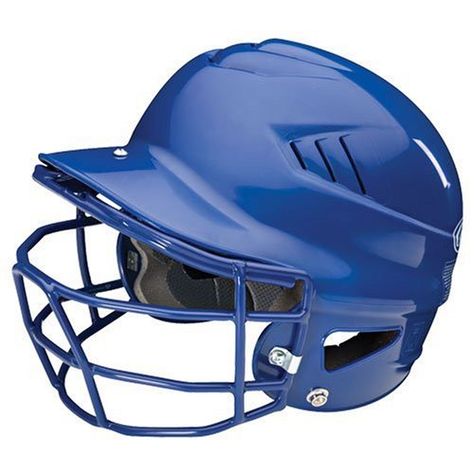 Basis for Augmented reality baseball helmet. (replace wire cage with plexi shield. Fsu Baseball, Baseball Drawings, Softball Helmet, Combat Helmet, Basketball Information, Cool Motorcycle Helmets, Baseball Helmet, High Tech Design, Batting Helmet