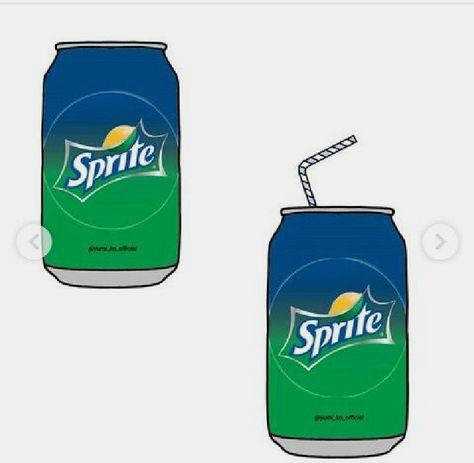 Sprite Can Drawing, Sprite Drawing Drink, Rose Outline Drawing, Gacha Food, Gacha Items, Rose Outline, Gacha Props, Food Drawings, Cute Food Drawings