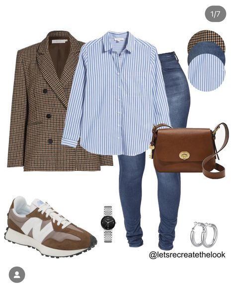 Blue Striped Shirt Outfit Work, Blue White Striped Shirt Outfit, White Striped Shirt Outfit, Blue Striped Shirt Outfit, A Blessed Sunday, Sunday Fashion, Outfits With Striped Shirts, Button Down Outfit, Have A Blessed Sunday