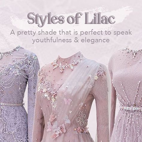 Ivory Studio Kebaya, Kebaya Lilac, Be Perfect, Evening Wear, Lilac, Shades, Wardrobe, How To Wear, On Instagram