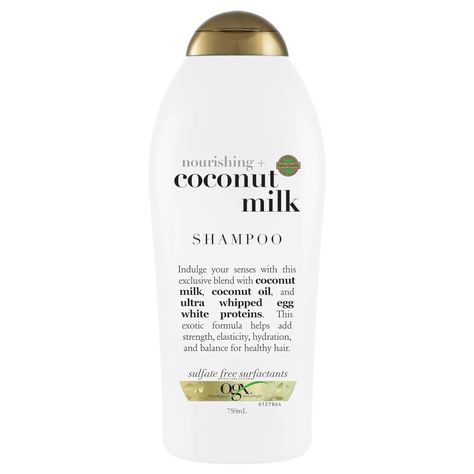 Ogx Coconut Milk, Ogx Shampoo, Coconut Milk Conditioner, Strong Healthy Hair, Coconut Milk Shampoo, Egg White Protein, Coconut Benefits, Hydrating Shampoo, Volumizing Shampoo