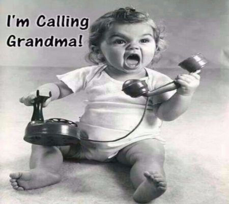 Grandparents Quotes, Call Grandma, Grandma Quotes, Grandma And Grandpa, Funny Sayings, Funny Babies, Grandchildren, Baby Pictures, The Floor